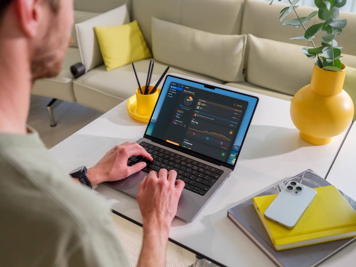 macOS mockup accueil