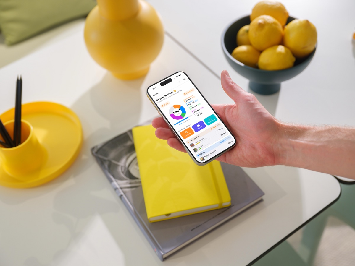 MesCalories sur iPhone