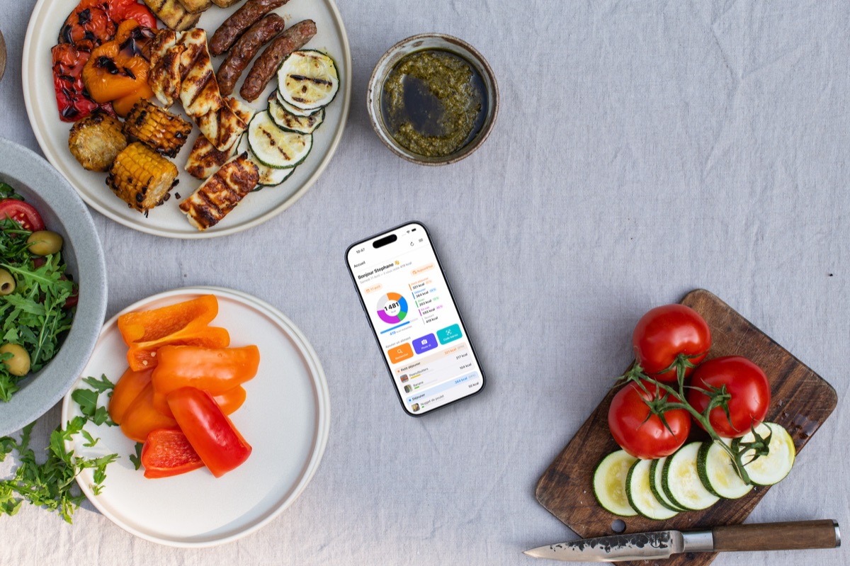 iPhone mockup mes amis